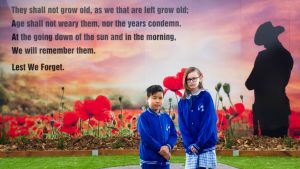 Anzac Day centenary: Movelle Primary School’s garden tribute