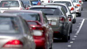 Grapes of wrath: Calder Freeway truck rollover causes chaos