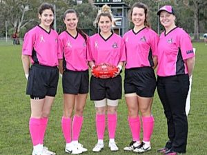 EDFL: Women umpires happy to lay down the laws as Glenroy battles Hillside