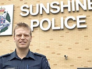 Sunshine: New bobby Aaron Bird on the beat