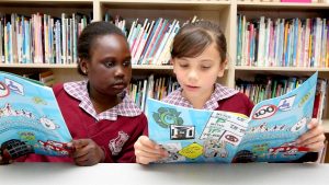 Pupils, offenders develop rare bond through books