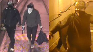 Men try to break into myki machine at Albion station