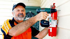 Handy helpers prove that charity begins at home