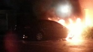 Caroline Springs car fire: Owner’s partner arrested