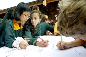 Keilor East play area answers a weighty issue