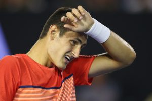 Aussie hopes dashed as Tomic tumbles