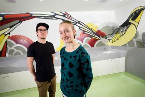 Braybrook artist gives parents’ room a splash of inspiration