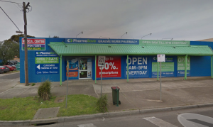 Deer Park chemist held up, cash stolen