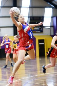 City West Falcons players in the mix