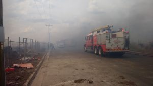 Suspicious Brimbank blaze under control