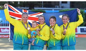 Double gold for Carla Krizanic