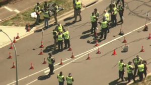 Police swoop as scores of Rebel bikies descend on Sunshine