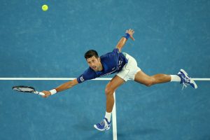 No contest as Novak Djokovic creates history with seven