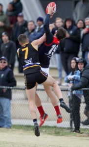 St Albans player Sam Peet.