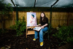 Prolific young artist shines