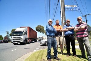 Call for Millers Road truck ban