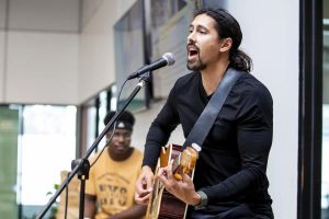 Students show off new school