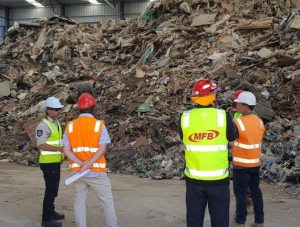 Recycling site a fire risk: EPA