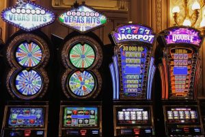 Record pokies spend