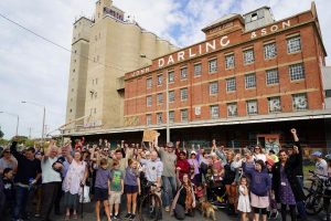 Rally against Albion flyover