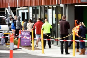 Rush to get vacccinated