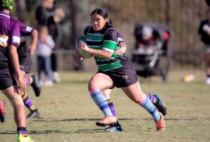 Young rugby star making her mark