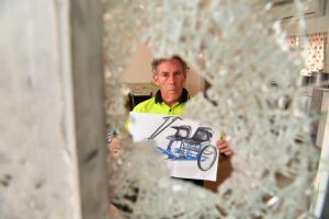 Bicycle centre broken into
