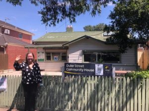 Neighbourhood house manager’s big move