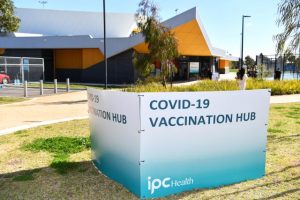 Family fun day at vaccine hub