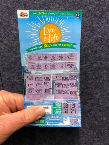 Lucky winner scores top prize