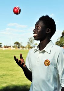 Giving cricket and life a crack