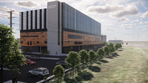 Private hospital works progress