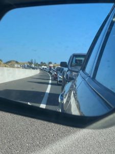 Ring Road Collison closes lanes