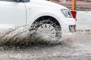 Drivers urged to slow down in wet weather