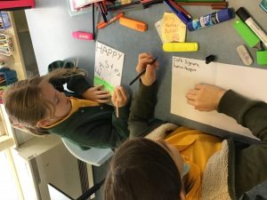 Students share Easter cheer to aged care residents