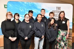 Students celebrate end of outdoor education program