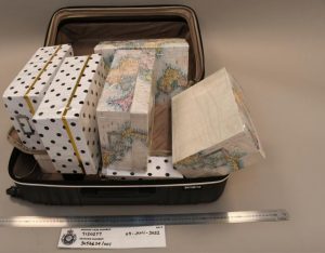 Man charged after drugs seized