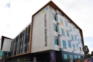 Specialist staff heading to Sunshine Hospital