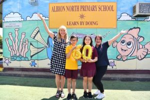 Albion North primary marks 60 years with the old and new