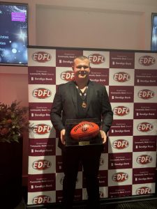 Covelli claims Hutchison Medal win