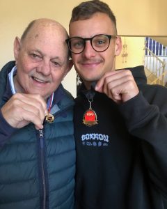 Gaskett wins same medal as grandfather 45 years later