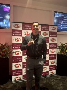 Hughes makes history