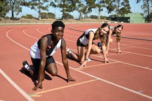 Trio’s bright athletics future