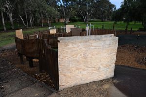 Rundown playground raises concerns