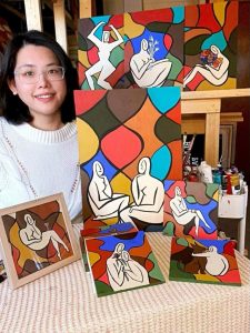 Poetry through painting in Ballan