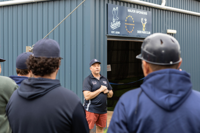 Indoor baseball facility opens