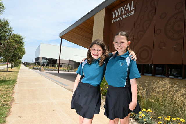 Excitement at new school