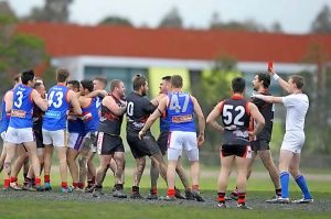 Cards come out in Sunshine derby