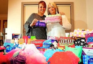 Hillside mother and daughter join forces to help the homeless