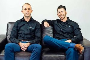 Two Brimbank bright sparks have joined forces to invent InternMe